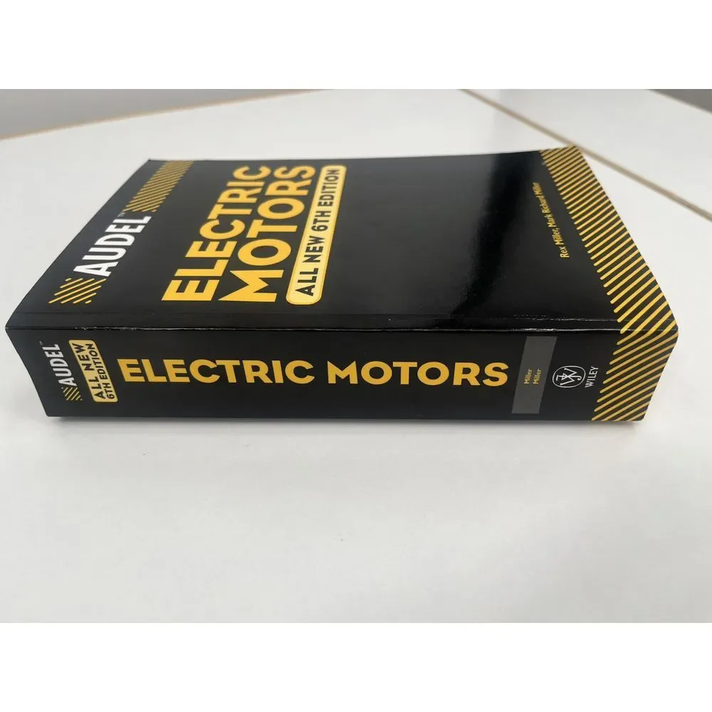 Electric Motors All New 6th Edition Audel Rex‎ Miller Wiley pb